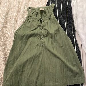 camo green women’s tank